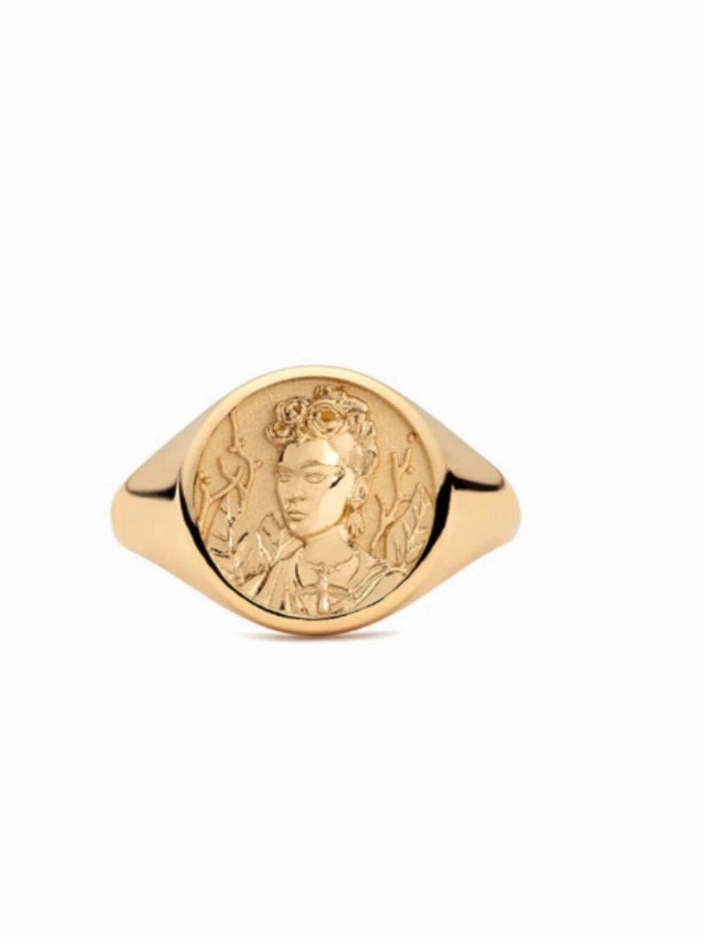 Awe Inspired - Frida Kahlo Goddess Signet Ring
